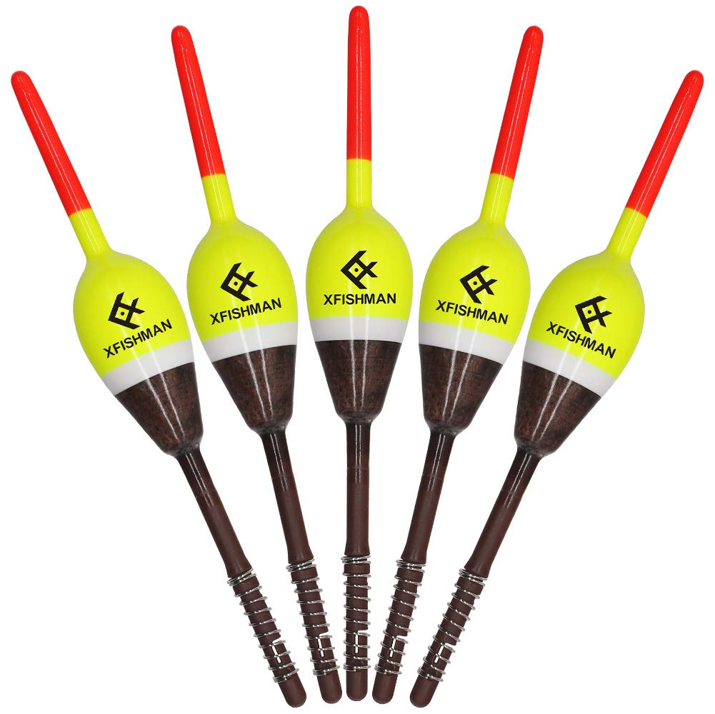 XFISHMAN Balsa Fishing Floaters Spring Bobbers