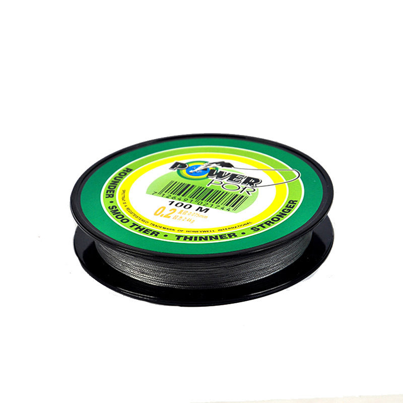 Durable 100m PE Braided Fishing Line for Lures