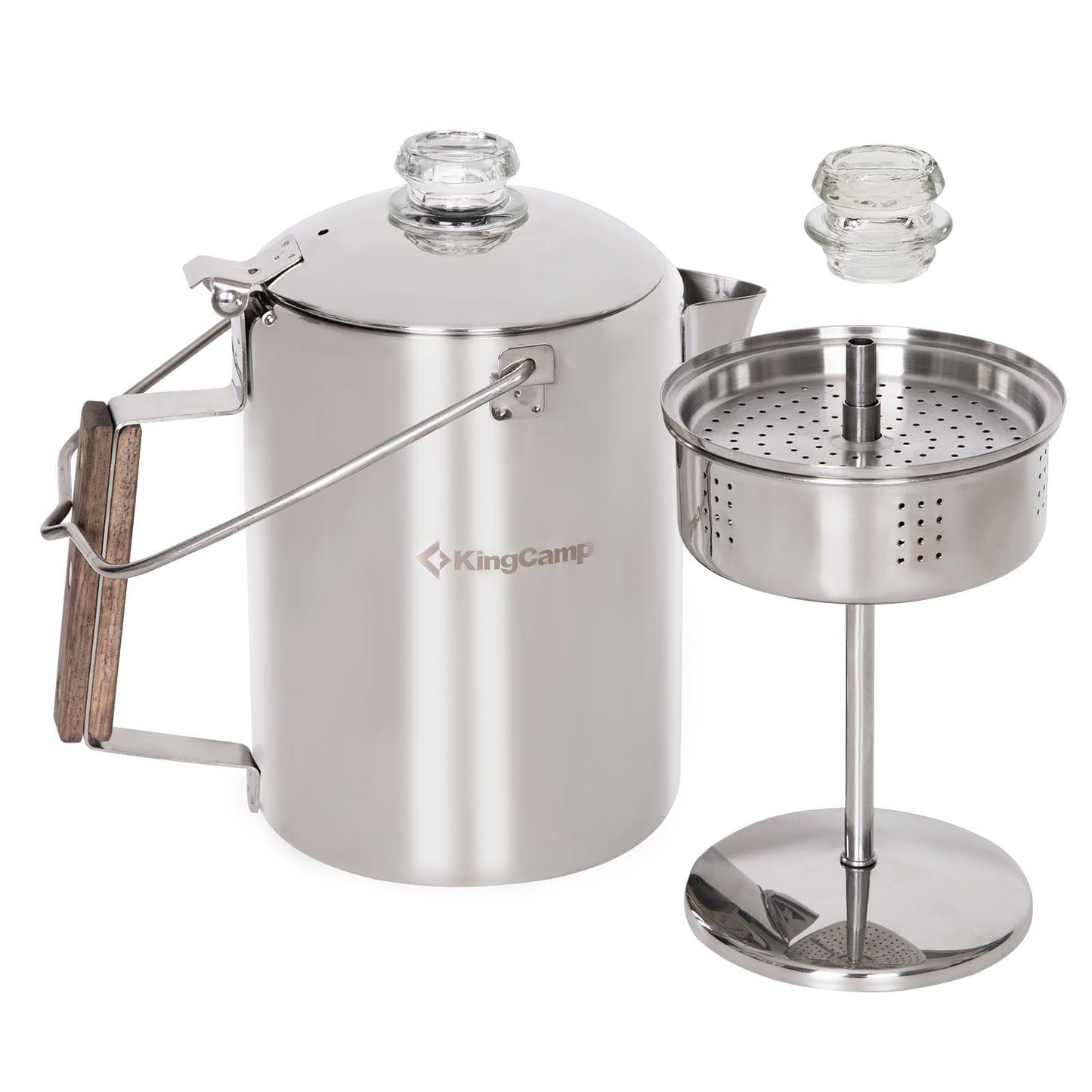 KingCamp Percolator Coffee Pot Campfire Coffee Boiler