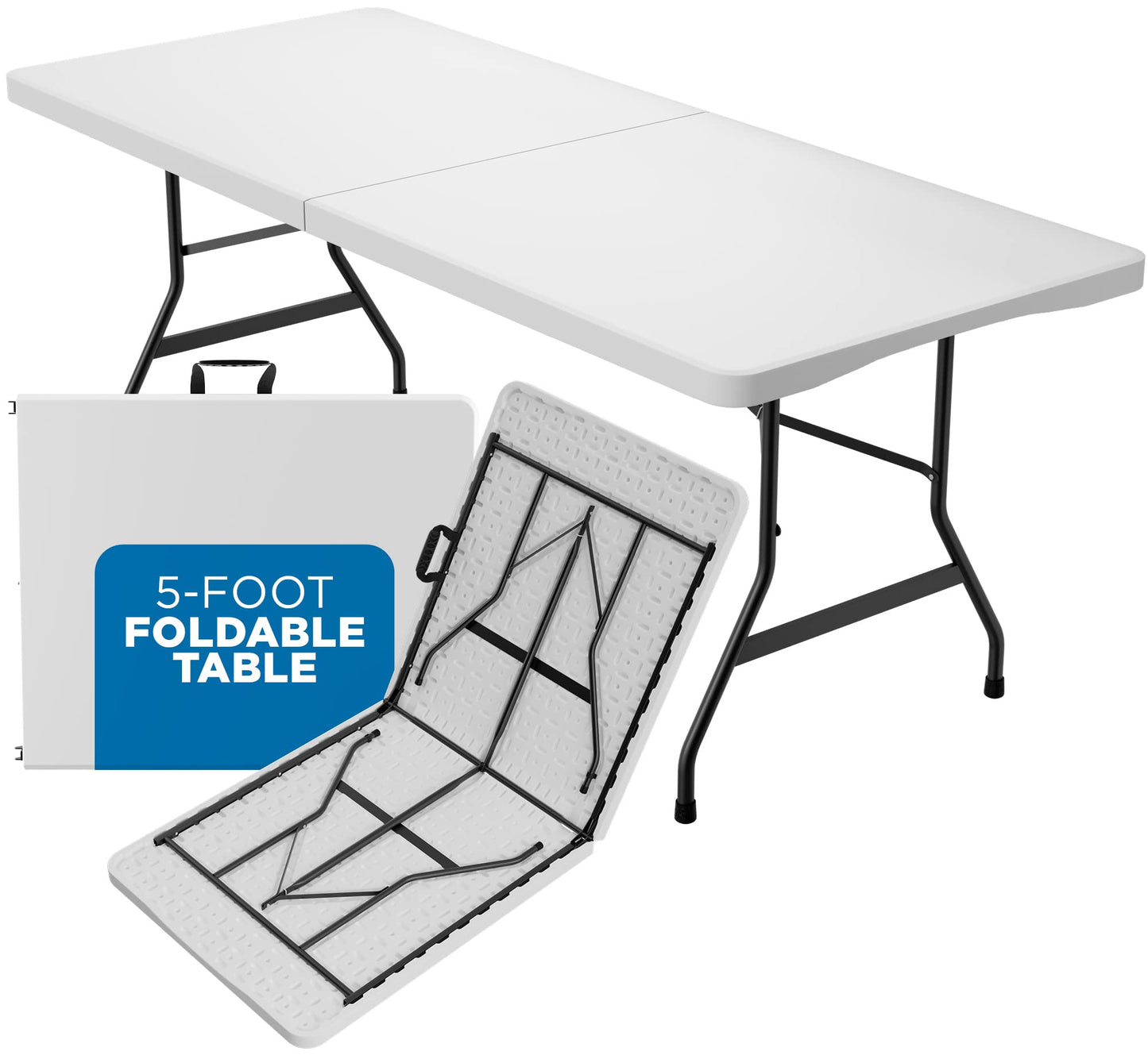 White Folding Table