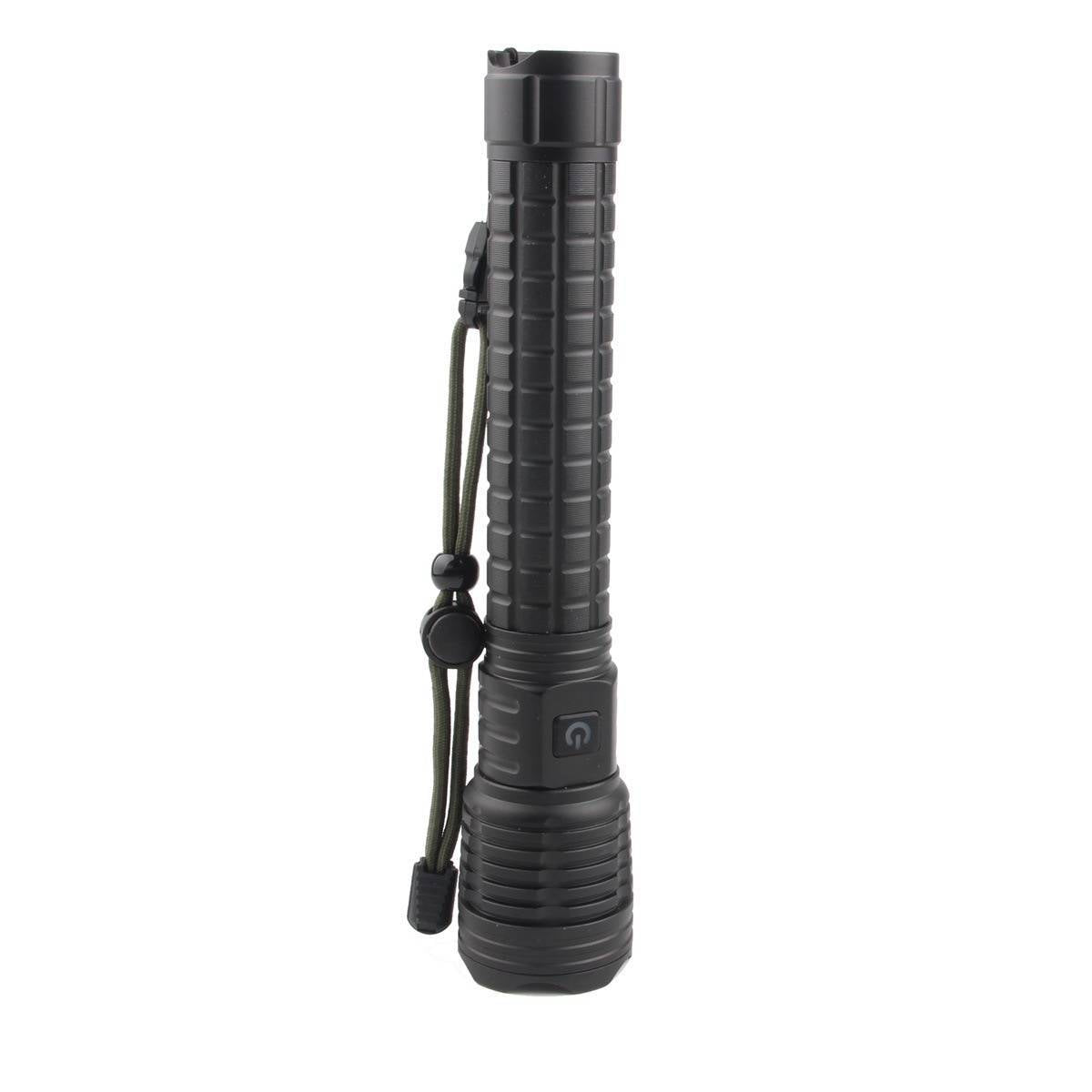 Zoomable Rechargeable LED Flashlight