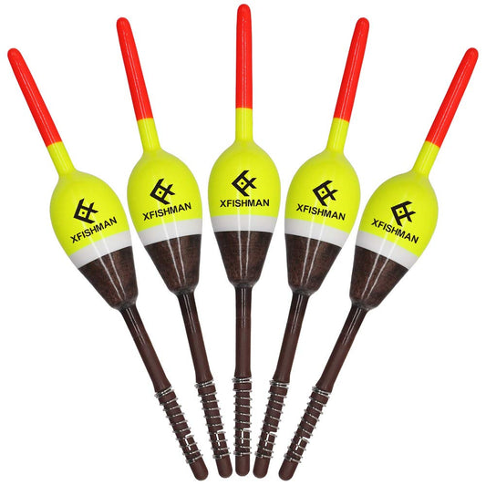 XFISHMAN Balsa Fishing Floaters Spring Bobbers