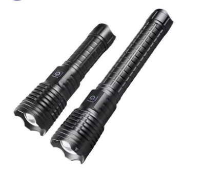 Zoomable Rechargeable LED Flashlight