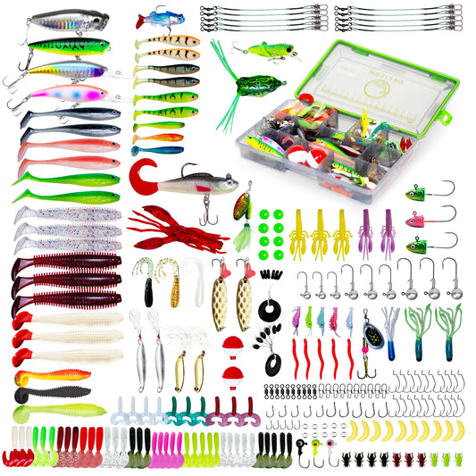 multi-piece soft lure set